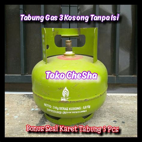 Jual Tabung Gas 3 Kg Kosongan Tanpa Isi Via Gojek Shopee Indonesia