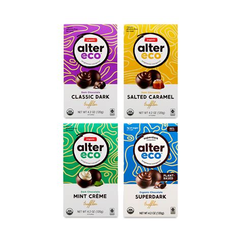 Alter Eco Chocolate Truffles Variety Pack | Thrive Market