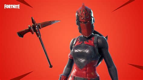 Fortnite La Skin Cavaliere Rosso Torna Nel Negozio Insieme Ad