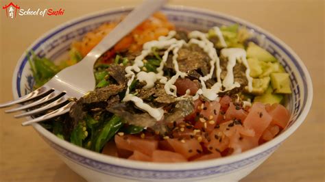 Hoe Maak Je Een Heerlijke POKE BOWL MET ZALM EN TONIJN 4 Minuten Recept