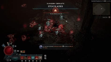 DIABLO 4 Necromancer Ep 32 WT3 Dungeon Stockades YouTube