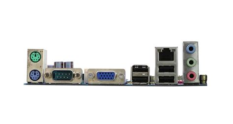 premium photo computer connection ports isolated  white background