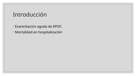 articulo enfermedad pulmonar obstructiva crónica PPT