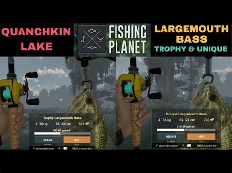 Fishing Planet Quanchkin Lake Louisiana Largemouth Bass Trophy