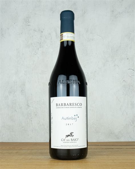 Ca Del Baio Autinbej Barbaresco Woodland Wine Merchant