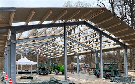 Stahlhalle Viel Raum Wenig Aufwand M M Zeltverleih