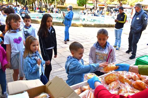 Los escolares de Puertollano mantienen viva la tradición del Santo Voto