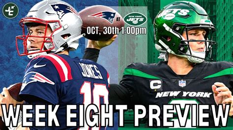 New England Patriots Vs New York Jets Preview Week 8 2022 Youtube