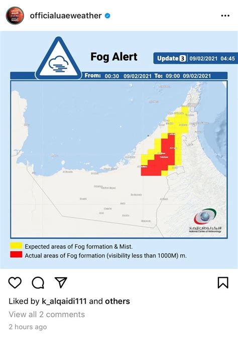 Uae Weather Beware Of Dense Fog And Haze In Dubai And Sharjah Partly