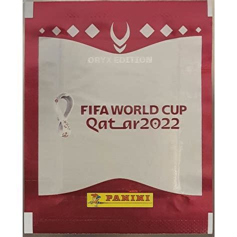 Envelope De Figurinhas Oryx Edition Copa Do Mundo 2022 Lacrado