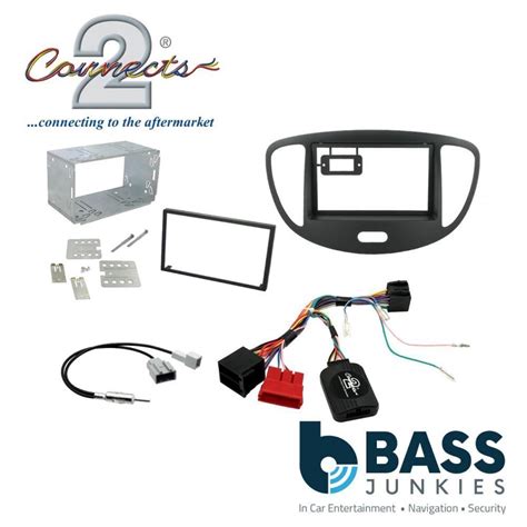 Hyundai I10 2008 On Car Stereo D Din Fascia Steering Wheel Interface