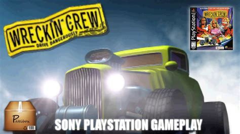 Wreckin Crew Drive Dangerously Psx Playstation Gameplay