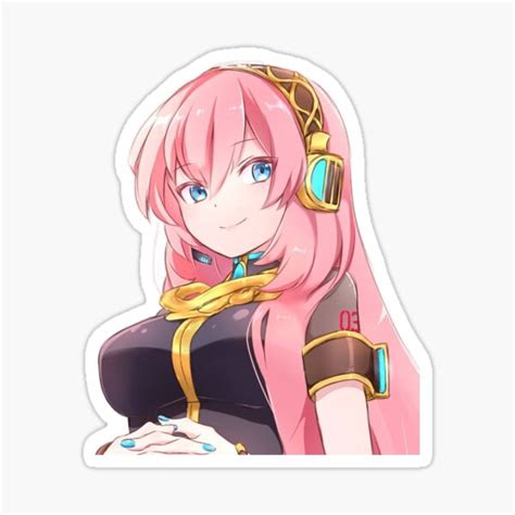 Megurine Luka Sticker Sticker T For Girlfriend Sticker Sticker