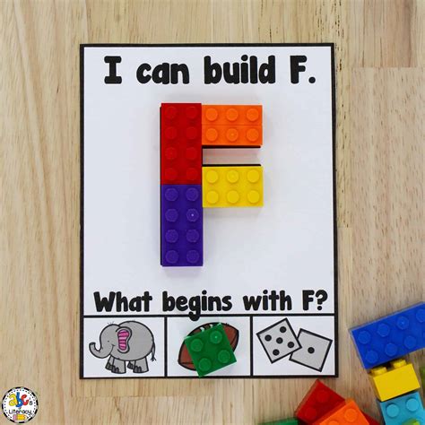 Building Blocks Capital Letter Cards