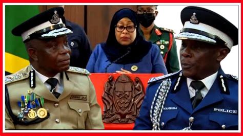 Live Rais Samia Ataja Sababu Za Kumtengua Igp Sirro Sifa Za Igp