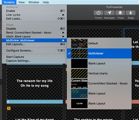 Create A Multiviewer Output In Propresenter Renewed Vision