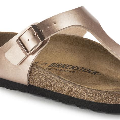 Birkenstock Ciabatta Infradito Gizeh Birko Flor 1023943 Copper Marro