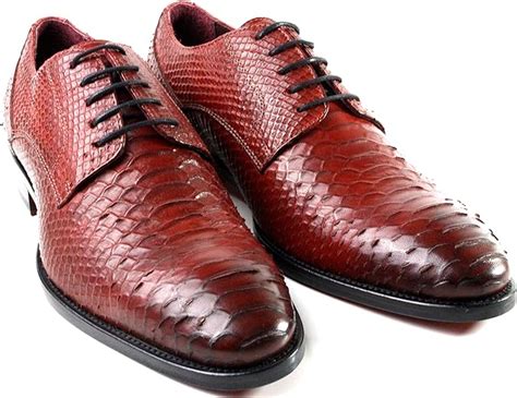 Ivan Troy Lasi Zapatos De Vestir Para Hombre Con Relieve De Cocodrilo