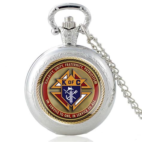 Knights Of Columbus Pocket Watch Kofc Etsy Uk