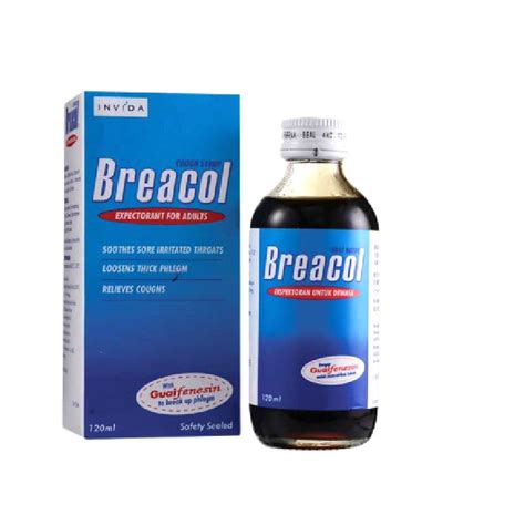 Breacol Cough Relief Adult Syrup 120ml Shopee Malaysia