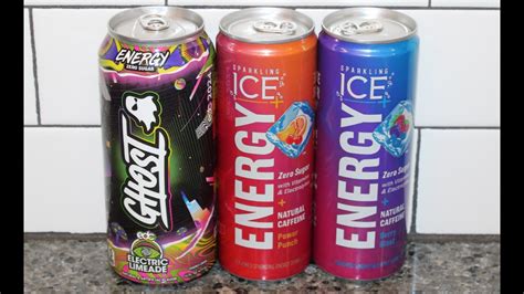 Ghost Energy Edc Electric Limeade And Sparkling Ice Energy Power