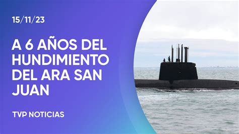 Hundimiento del ARA San Juan a seis años de la tragedia que se cobró