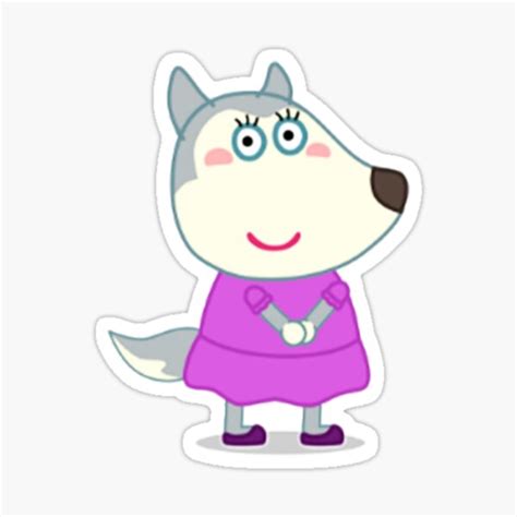 "Wolfoo lucy gifts and merchandise" Sticker for Sale by its88med ...