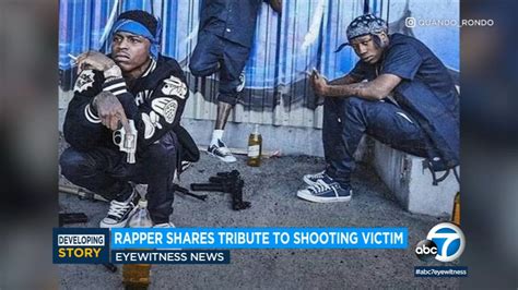 Beverly Grove Shooting Rapper Quando Rondo Mourns Loss Of Friend Shot