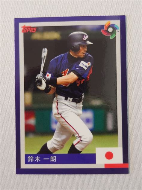 鈴木一朗 イチロー 侍ジャパン マリナーズ オリックス 12 WBC 2023 Topps World Baseball Classic