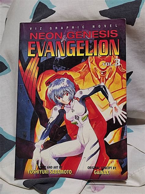 Neon Genesis Evangelion Volume 3 Manga by tanlisette on DeviantArt