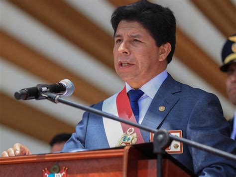 Detienen Al Presidente Destituido De Perú Pedro Castillo