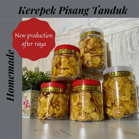 Kerepek Pisang Tanduk Banana Chips Shopee Malaysia