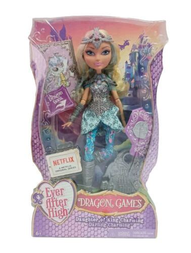 Mattel Ever After High Dragon Games Darling Charming Doll For Sale