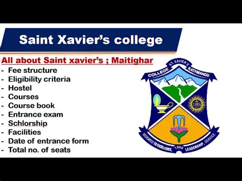 St Xaviers College Maitighar Kathmandu