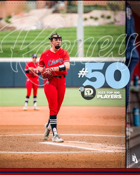 Liberty Softball On Twitter No 50 For No 8 Karlie Keeney Checks In At No 50 On D1softball