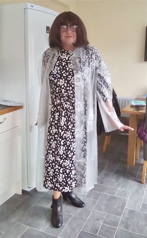 natural plastic mac women plastic mac fashion