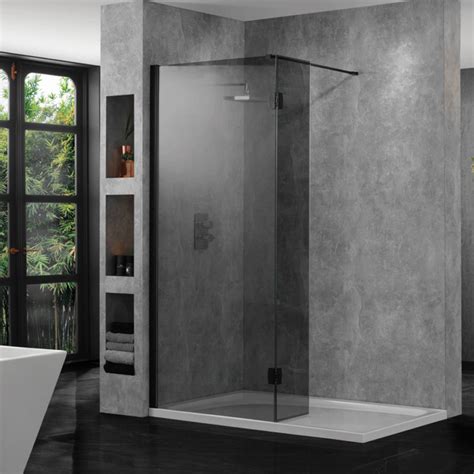 Aquadart 10mm Wetroom Profile Pack Black Aq2050k