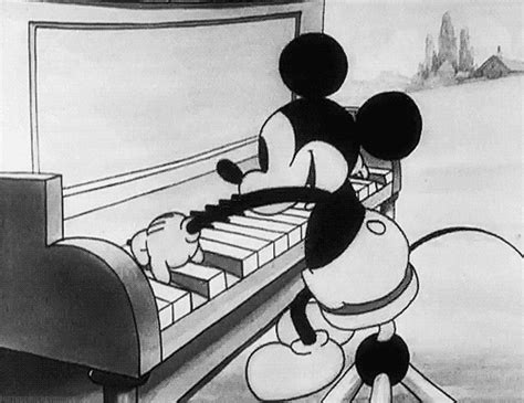 mickey mouse playing piano gifs | WiffleGif