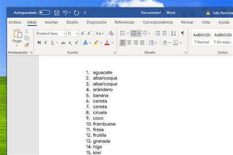 Como Ordenar Una Lista Por Orden Alfabetico En Word Mayoría Lista