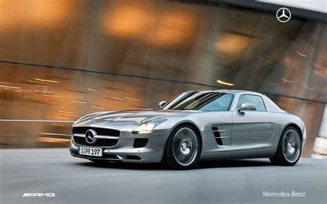 Silver Mercedes Benz Sls Amg Coupe Mercedes Benz Mercedes Benz Sls