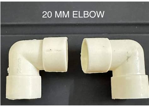 PP 20mm Pvc Elbow Size Diameter 3 4 Inch At Rs 1 5 Piece In Ghaziabad