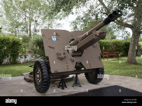 British 25 Pounder Medium Field Gun Pegasus Memorial Museum Ranville