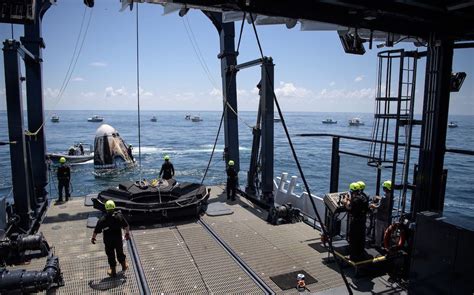 Relive the final descent of SpaceX’s Crew Dragon spacecraft ...