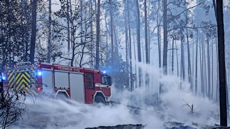 Brandenburg Mehrere Kleine Waldbr Nde Bisher Weniger Feuer Als Im