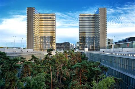 Modern Buildings of National Library of France Editorial Stock Image ...