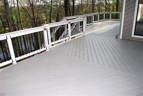 Azek Harvest Collection Slate Gray Deck Grooved Schillings