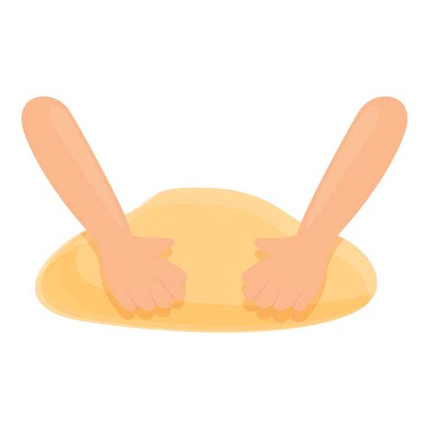 Dough Hands Icon Cartoon Style 14353188 Vector Art At Vecteezy