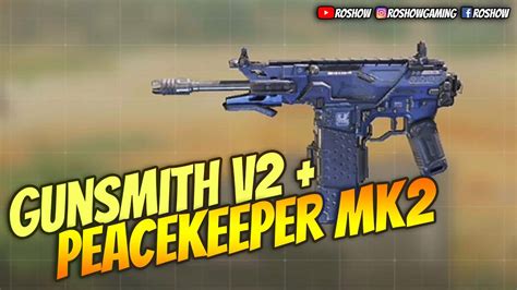 PEACEKEEPER OP BANGET GUNSMITH V2 BIKIN SENJATA MAKIN KEREN CODM