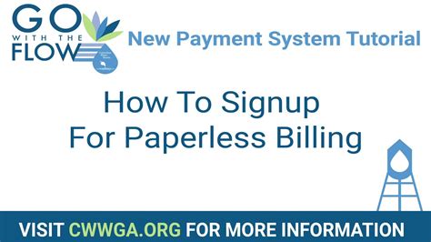 How To Sign Up For Paperless Billing YouTube