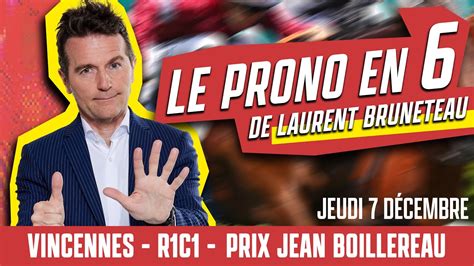 Pronostic Quinté Vincennes Prix Jean Boillereau 7 décembre 2023